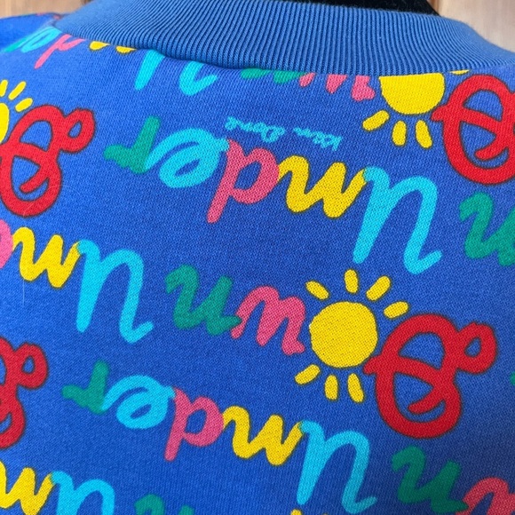 Vintage Ken Done Down Under All Over Print Sweatshirt Medium Made in Australia - Picture 4 of 10